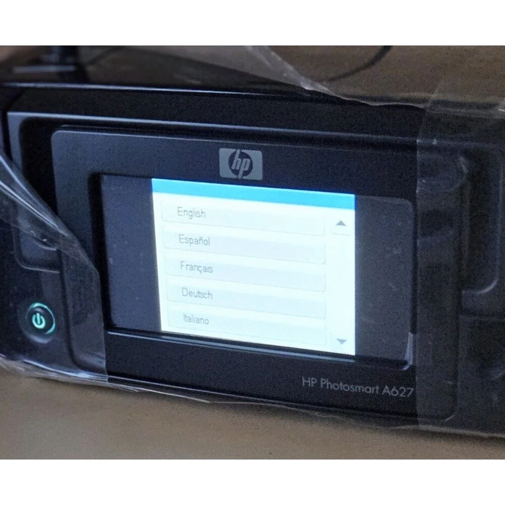 HP Photosmart A627 Portable Compact Digital Photo Printer Inkjet New Open Box